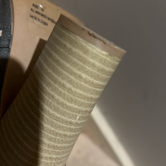 Booties in slate feet with cream detail - Picture 2 of 4